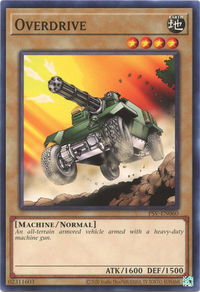 Overdrive - Pharaoh's Servant (25th Anniversary Edition) (PSV-EN) #PSV-EN060 - Common / Short Print YuGiOh Trading Card