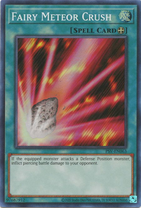 Fairy Meteor Crush - Pharaoh's Servant (25th Anniversary Edition) YuGiOh trading card