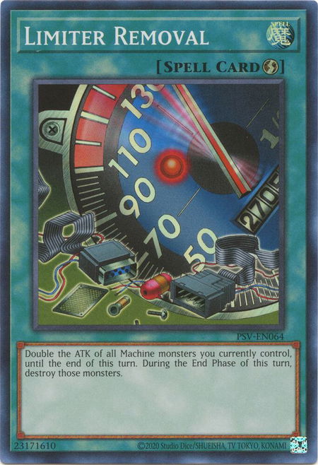 Limiter Removal - Pharaoh's Servant (25th Anniversary Edition) YuGiOh trading card