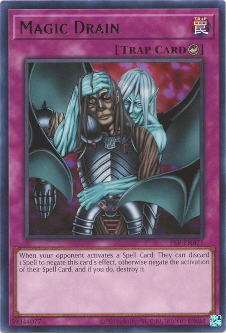 Magic Drain - Pharaoh's Servant (25th Anniversary Edition) YuGiOh trading card