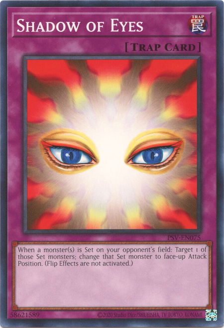 Shadow of Eyes - Pharaoh's Servant (25th Anniversary Edition) YuGiOh trading card