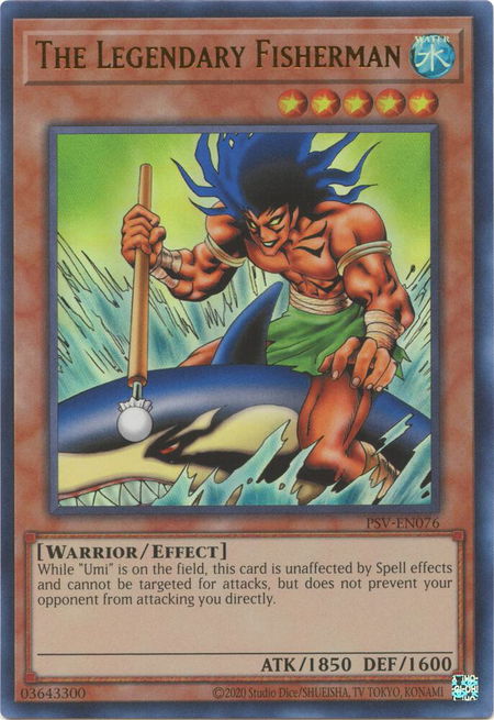 The Legendary Fisherman - Pharaoh's Servant (25th Anniversary Edition) YuGiOh trading card