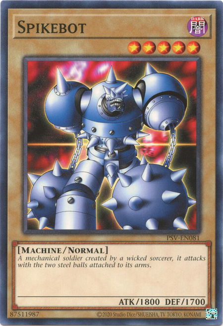 Spikebot - Pharaoh's Servant (25th Anniversary Edition) YuGiOh trading card