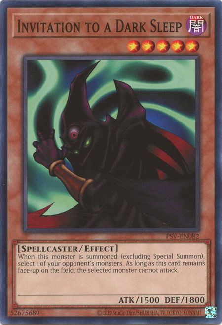 Invitation to a Dark Sleep - Pharaoh's Servant (25th Anniversary Edition) YuGiOh trading card