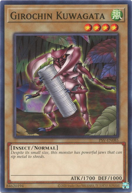 Girochin Kuwagata - Pharaoh's Servant (25th Anniversary Edition) YuGiOh trading card