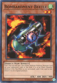 Bombardment Beetle - Pharaoh's Servant (25th Anniversary Edition) (PSV-EN) #PSV-EN087 - Common / Short Print YuGiOh Trading Card