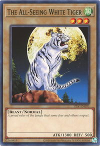The All-Seeing White Tiger - Pharaoh's Servant (25th Anniversary Edition) (PSV-EN) #PSV-EN093 - Common / Short Print YuGiOh Trading Card