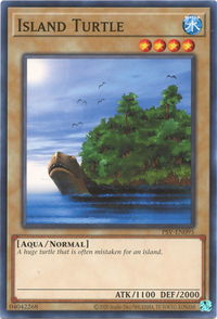 Island Turtle - Pharaoh's Servant (25th Anniversary Edition) (PSV-EN) #PSV-EN095 - Common / Short Print YuGiOh Trading Card