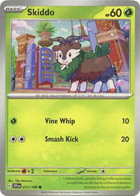 Skiddo - SV01: Scarlet & Violet Base Set (SVI) #011/198 - Common Pokémon Trading Card