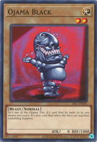 Ojama Black - Invasion of Chaos (25th Anniversary Edition) (IOC-EN) #IOC-EN002 - Common / Short Print YuGiOh Trading Card
