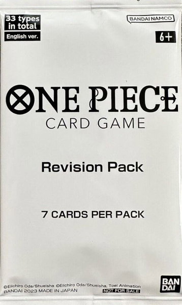 Revision Pack - Paramount War One Piece trading card