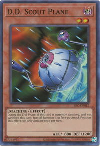 D.D. Scout Plane - Invasion of Chaos (25th Anniversary Edition) (IOC-EN) #IOC-EN012 - Super Rare YuGiOh Trading Card
