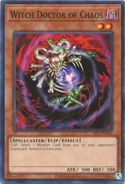 Witch Doctor of Chaos - Invasion of Chaos (25th Anniversary Edition) YuGiOh trading card
