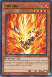 Inferno - Invasion of Chaos (25th Anniversary Edition) (IOC-EN) #IOC-EN019 - Common / Short Print YuGiOh Trading Card