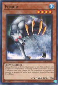 Fenrir - Invasion of Chaos (25th Anniversary Edition) (IOC-EN) #IOC-EN020 - Common / Short Print YuGiOh Trading Card