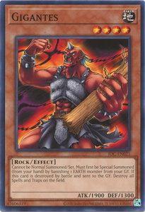 Gigantes - Invasion of Chaos (25th Anniversary Edition) (IOC-EN) #IOC-EN021 - Common / Short Print YuGiOh Trading Card