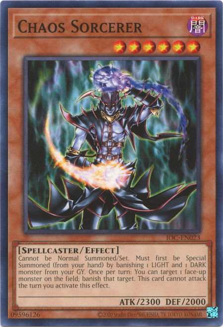Chaos Sorcerer - Invasion of Chaos (25th Anniversary Edition) YuGiOh trading card
