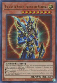 Black Luster Soldier - Envoy of the Beginning - Invasion of Chaos (25th Anniversary Edition) (IOC-EN) #IOC-EN025 - Ultra Rare YuGiOh Trading Card