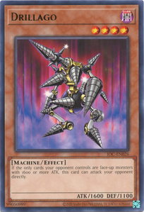 Drillago - Invasion of Chaos (25th Anniversary Edition) (IOC-EN) #IOC-EN026 - Rare YuGiOh Trading Card