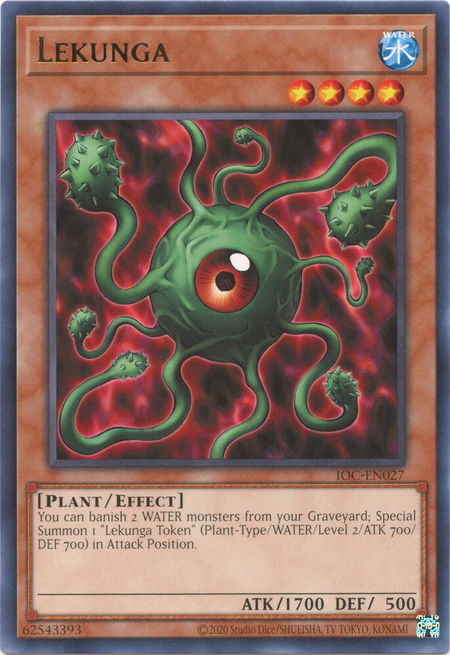 Lekunga - Invasion of Chaos (25th Anniversary Edition) YuGiOh trading card