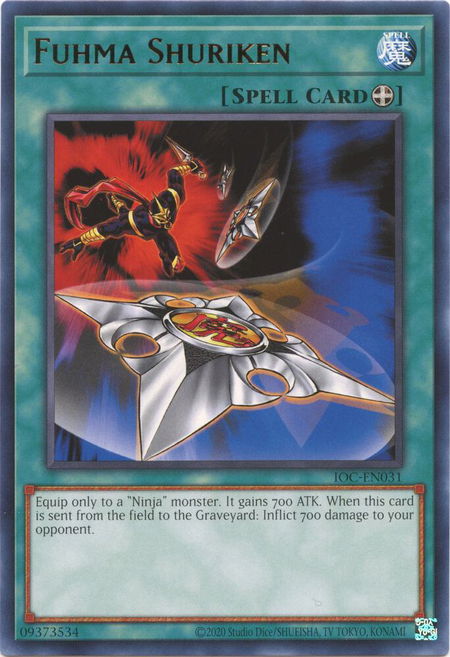 Fuhma Shuriken - Invasion of Chaos (25th Anniversary Edition) YuGiOh trading card