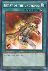 Heart of the Underdog - Invasion of Chaos (25th Anniversary Edition) (IOC-EN) #IOC-EN032 - Common / Short Print YuGiOh Trading Card