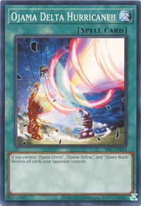 Ojama Delta Hurricane!! - Invasion of Chaos (25th Anniversary Edition) (IOC-EN) #IOC-EN034 - Common / Short Print YuGiOh Trading Card