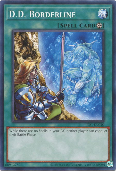 D.D. Borderline - Invasion of Chaos (25th Anniversary Edition) YuGiOh trading card