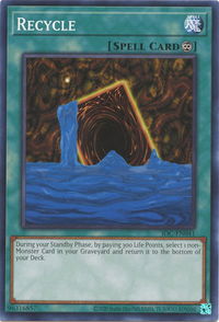 Recycle - Invasion of Chaos (25th Anniversary Edition) (IOC-EN) #IOC-EN041 - Common / Short Print YuGiOh Trading Card