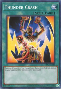 Thunder Crash - Invasion of Chaos (25th Anniversary Edition) (IOC-EN) #IOC-EN043 - Common / Short Print YuGiOh Trading Card