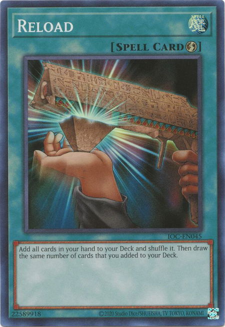 Reload - Invasion of Chaos (25th Anniversary Edition) YuGiOh trading card