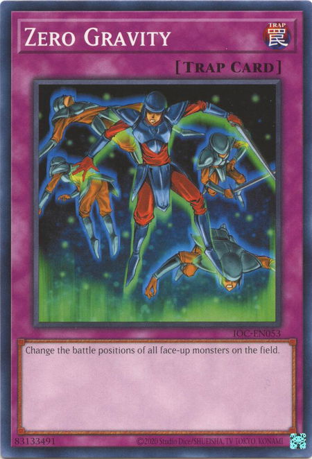Zero Gravity - Invasion of Chaos (25th Anniversary Edition) YuGiOh trading card