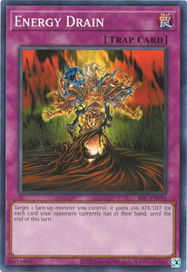 Energy Drain - Invasion of Chaos (25th Anniversary Edition) (IOC-EN) #IOC-EN055 - Common / Short Print YuGiOh Trading Card