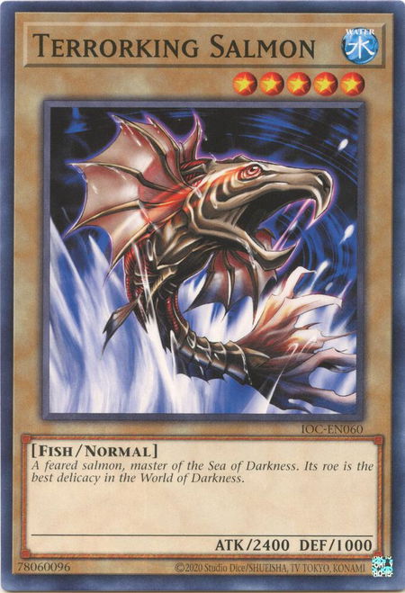 Terrorking Salmon - Invasion of Chaos (25th Anniversary Edition) YuGiOh trading card