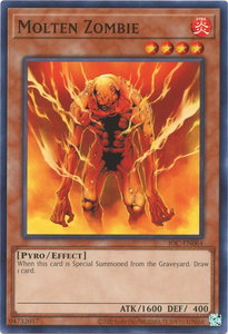 Molten Zombie - Invasion of Chaos (25th Anniversary Edition) (IOC-EN) #IOC-EN064 - Common / Short Print YuGiOh Trading Card