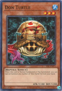 Don Turtle - Invasion of Chaos (25th Anniversary Edition) (IOC-EN) #IOC-EN071 - Common / Short Print YuGiOh Trading Card