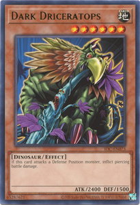 Dark Driceratops - Invasion of Chaos (25th Anniversary Edition) (IOC-EN) #IOC-EN073 - Rare YuGiOh Trading Card