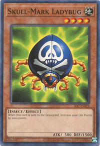 Skull-Mark Ladybug - Invasion of Chaos (25th Anniversary Edition) (IOC-EN) #IOC-EN079 - Common / Short Print YuGiOh Trading Card