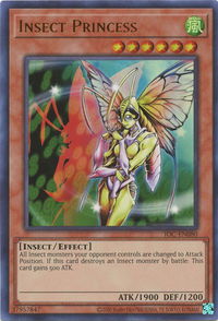 Insect Princess - Invasion of Chaos (25th Anniversary Edition) (IOC-EN) #IOC-EN080 - Ultra Rare YuGiOh Trading Card
