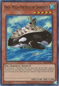 Orca Mega-Fortress of Darkness - Invasion of Chaos (25th Anniversary Edition) (IOC-EN) #IOC-EN084 - Super Rare YuGiOh Trading Card