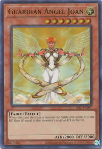 Guardian Angel Joan - Invasion of Chaos (25th Anniversary Edition) (IOC-EN) #IOC-EN087 - Ultra Rare YuGiOh Trading Card