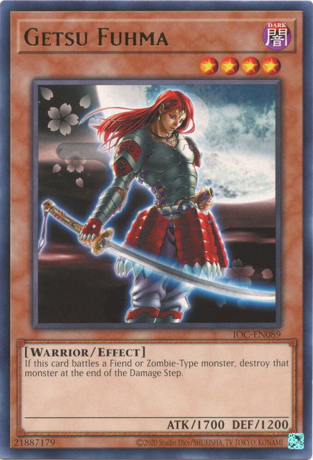Getsu Fuhma - Invasion of Chaos (25th Anniversary Edition) YuGiOh trading card