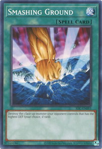 Smashing Ground - Invasion of Chaos (25th Anniversary Edition) (IOC-EN) #IOC-EN093 - Common / Short Print YuGiOh Trading Card