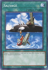 Salvage - Invasion of Chaos (25th Anniversary Edition) (IOC-EN) #IOC-EN096 - Common / Short Print YuGiOh Trading Card