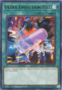 Ultra Evolution Pill - Invasion of Chaos (25th Anniversary Edition) (IOC-EN) #IOC-EN097 - Rare YuGiOh Trading Card