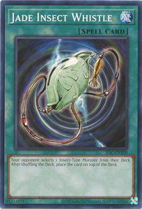 Jade Insect Whistle - Invasion of Chaos (25th Anniversary Edition) (IOC-EN) #IOC-EN100 - Common / Short Print YuGiOh Trading Card