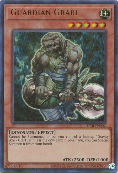 Guardian Grarl - Dark Crisis (25th Anniversary Edition) YuGiOh trading card