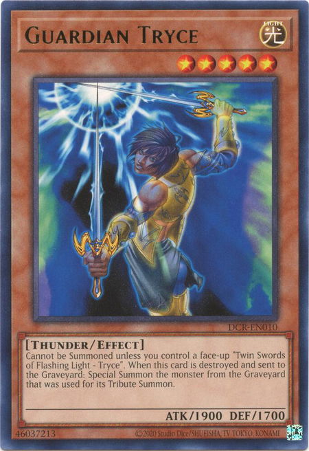 Guardian Tryce - Dark Crisis (25th Anniversary Edition) YuGiOh trading card