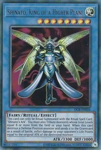 Shinato, King of a Higher Plane - Dark Crisis (25th Anniversary Edition) (DCR-EN) #DCR-EN016 - Ultra Rare YuGiOh Trading Card