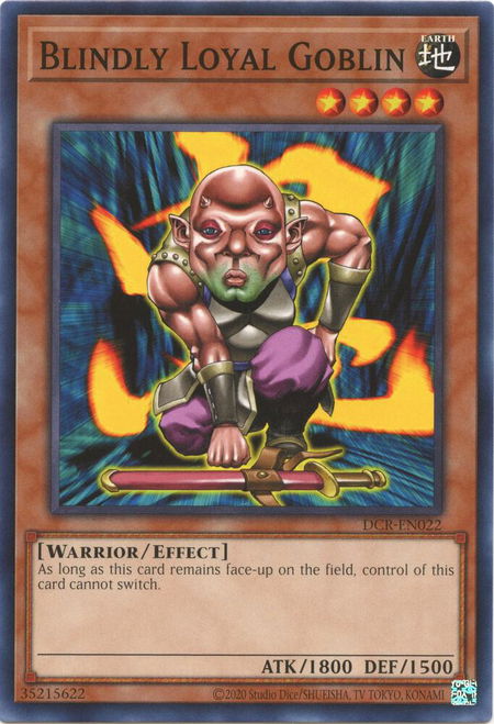 Blindly Loyal Goblin - Dark Crisis (25th Anniversary Edition) YuGiOh trading card